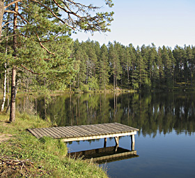 Trollsjön på Stråkenleden