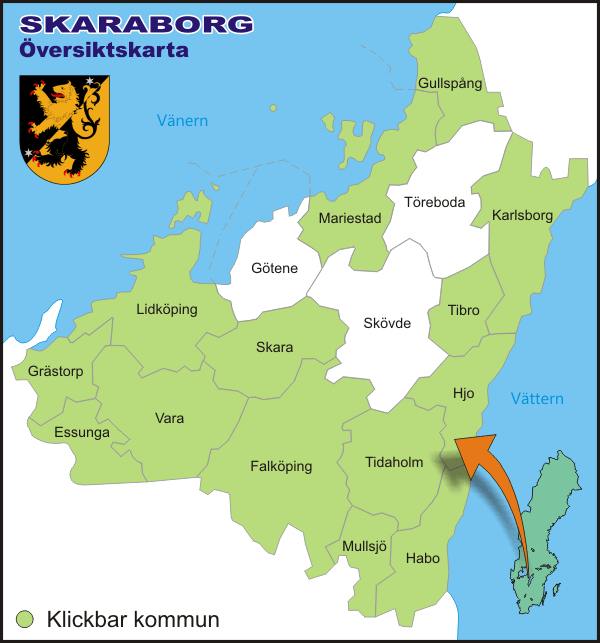 Skaraborgskartan - vandring - Skaraborgsleder