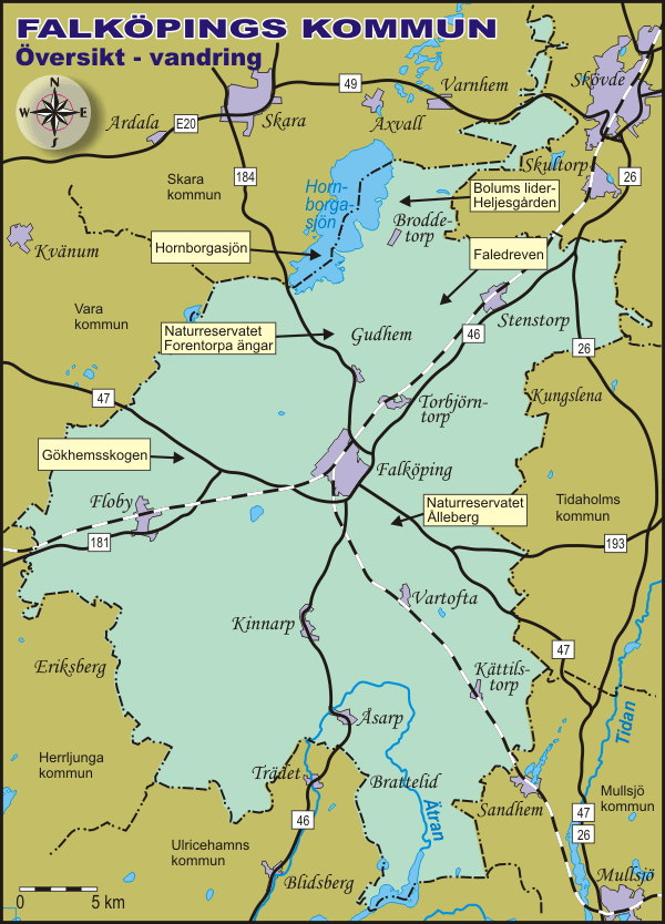 Karta över Falköping | Karta Nerja
